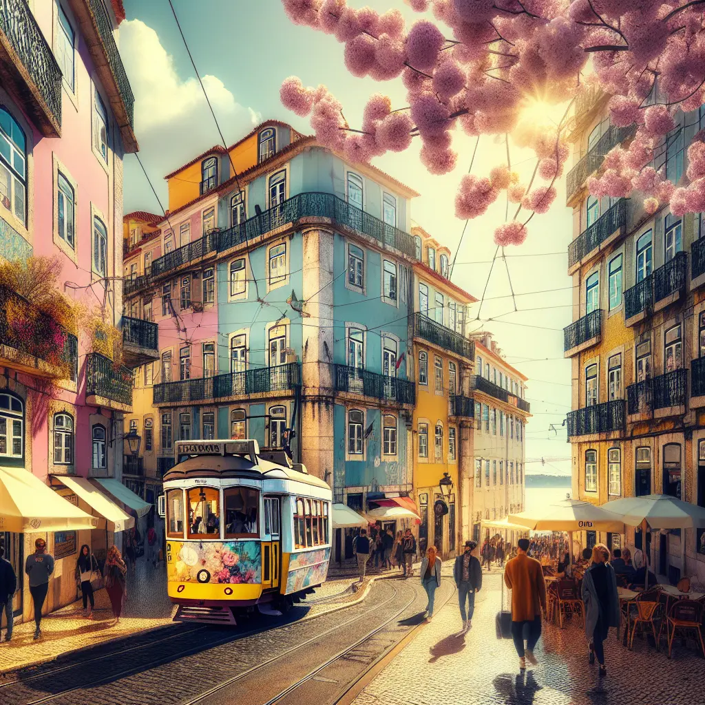 Hvordan er vejret i Lissabon i april måned?